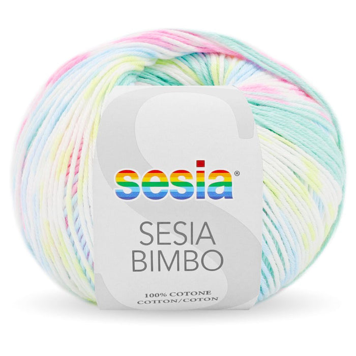 Sesia Bimbo Printed Cotton 4ply-Yarn-Wild and Woolly Yarns