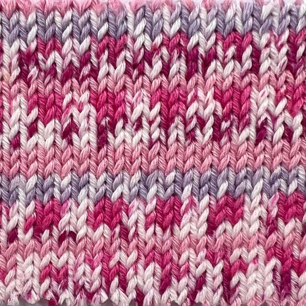 Sesia Bimbo Printed Cotton 4ply-Yarn-Wentworth Distributors-Raspberry Ripple (1534)**-Wild & Woolly Yarns