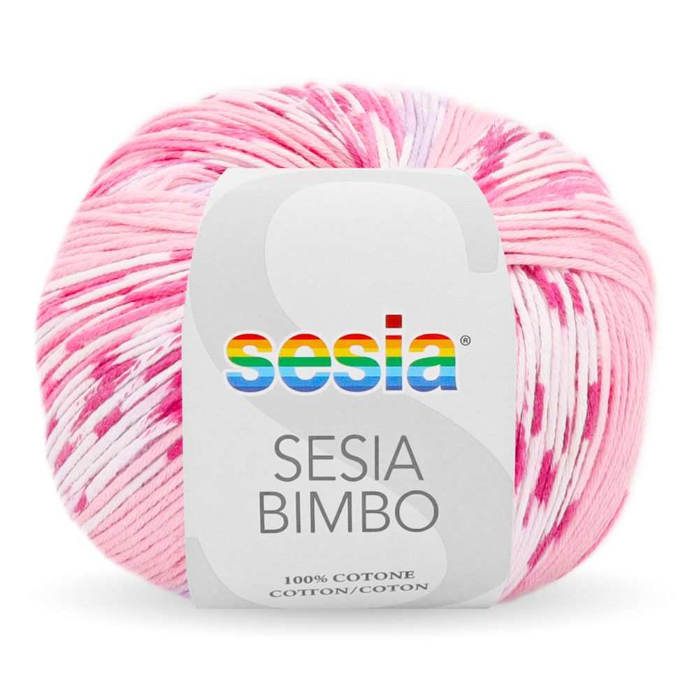 Sesia Bimbo Printed Cotton 4ply-Yarn-Wentworth Distributors-Snooze (0064)-Wild & Woolly Yarns