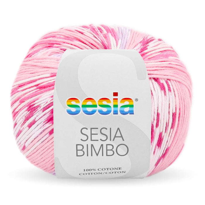 Sesia Bimbo Printed Cotton 4ply-Yarn-Wild and Woolly Yarns