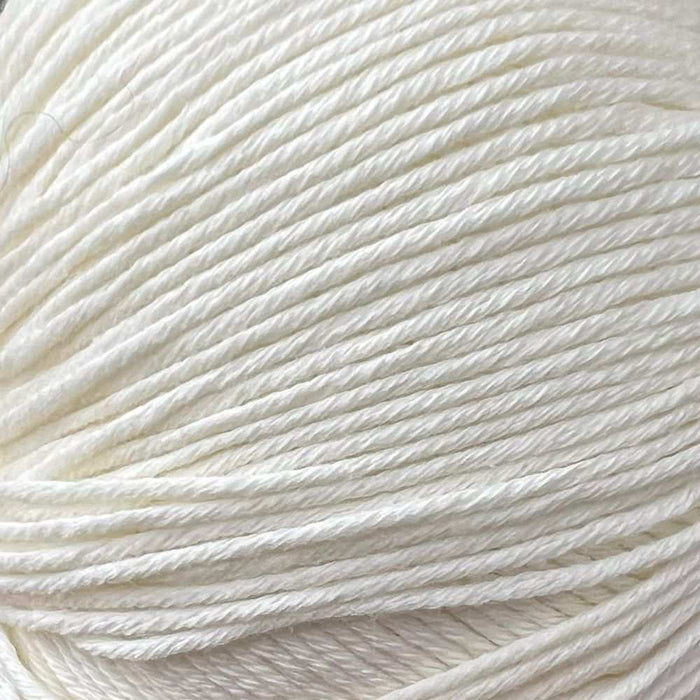 Sesia Bio Sesia 5 Organic Cotton - 4Ply-Yarn-Wentworth Distributors-White (0051)-Wild & Woolly Yarns
