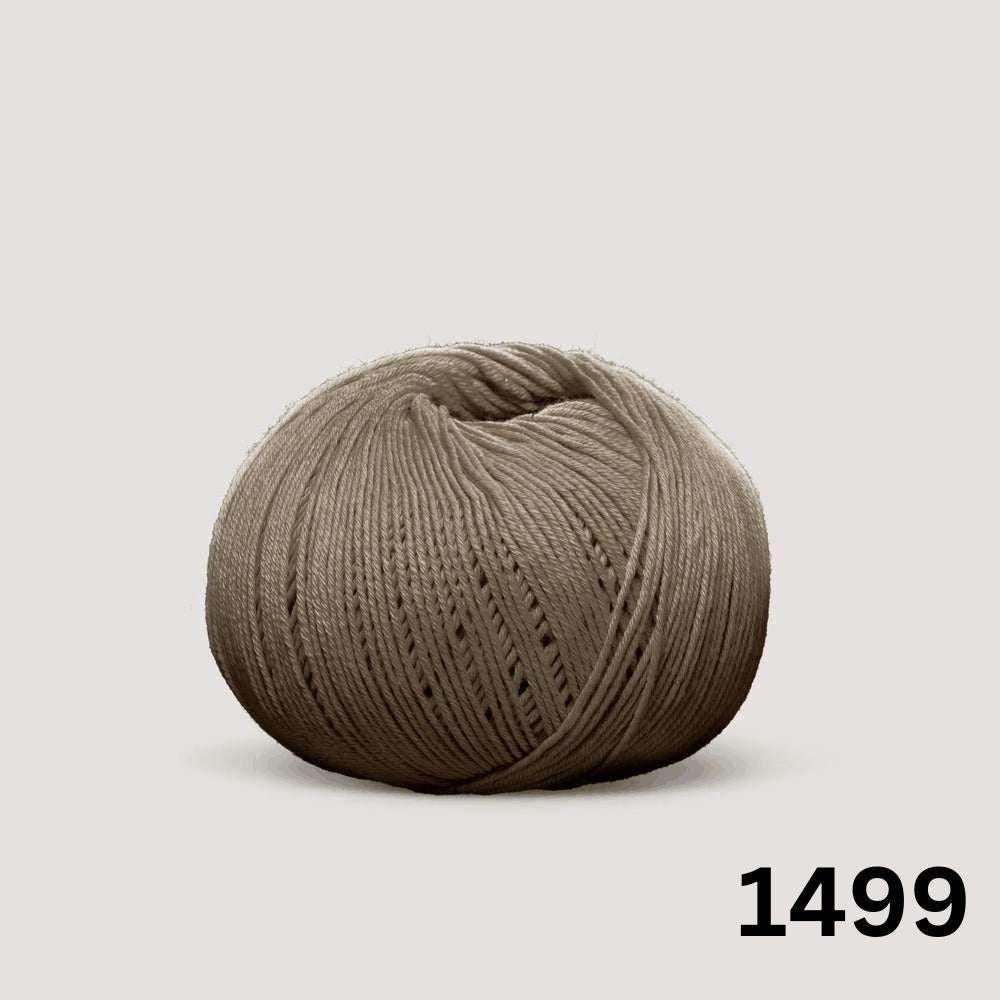 Sesia Bio Sesia 5 Organic Cotton - 4Ply-Yarn-Wentworth Distributors-Artichoke Green (1499)-Wild & Woolly Yarns