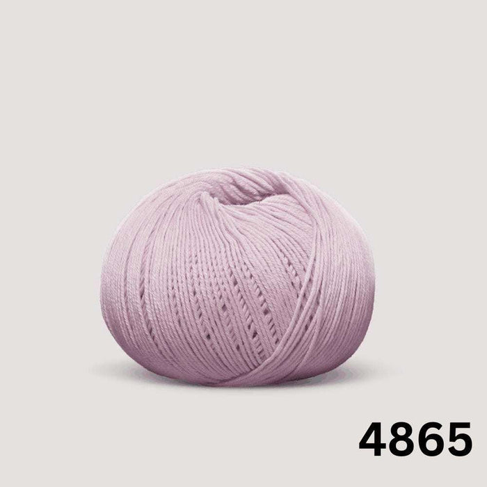Sesia Bio Sesia 5 Organic Cotton - 4Ply-Yarn-Wentworth Distributors-Dusty Lilac (4865) *NEW*-Wild & Woolly Yarns
