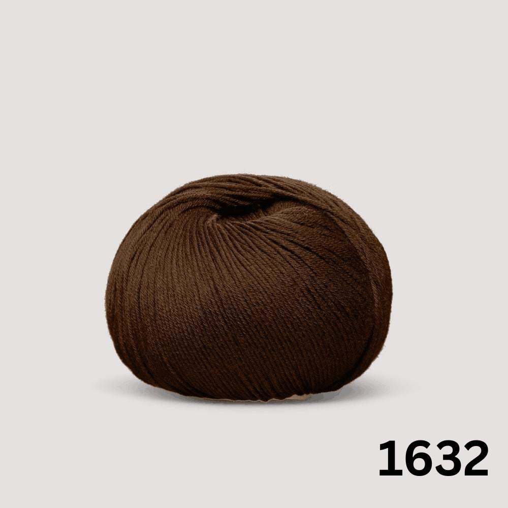 Sesia Bio Sesia 5 Organic Cotton - 4Ply-Yarn-Wentworth Distributors-Mocha (1632)-Wild & Woolly Yarns