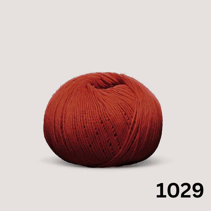 Sesia Bio Sesia 5 Organic Cotton - 4Ply-Yarn-Wentworth Distributors-Terracotta (1029)*NEW*-Wild & Woolly Yarns