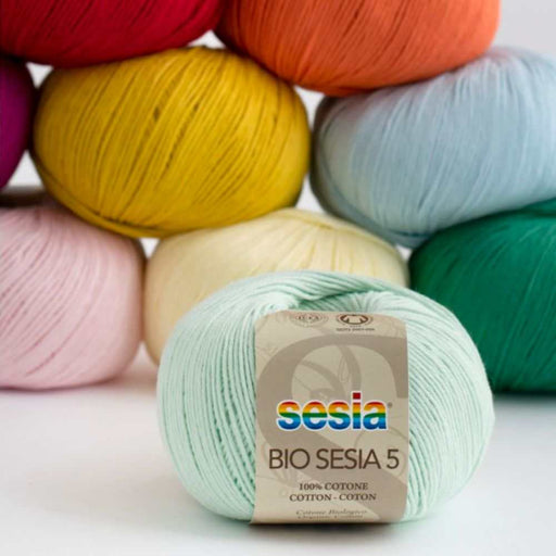 Sesia Bio Sesia 5 Organic Cotton-Yarn-Wild and Woolly Yarns