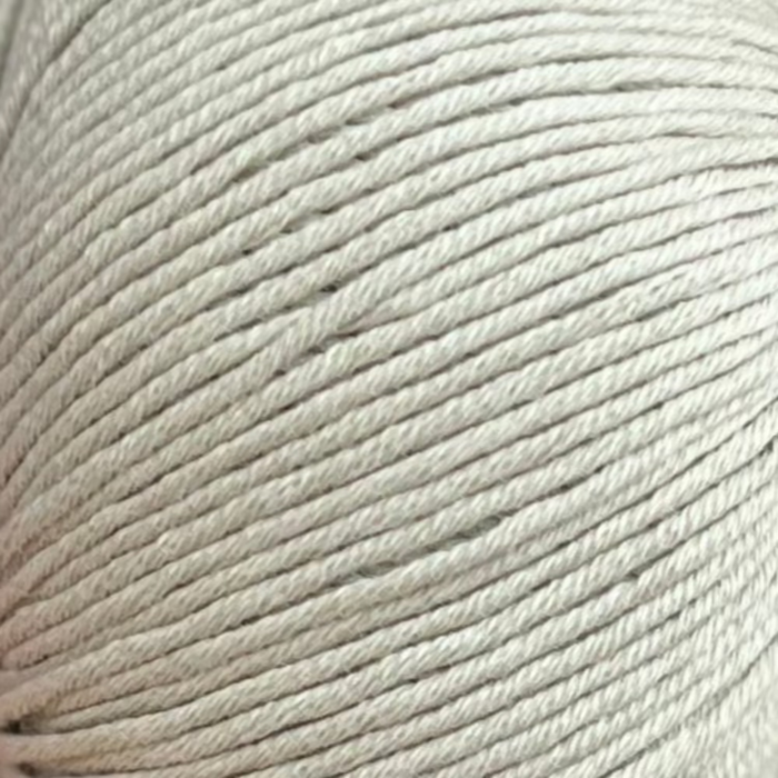Sesia Bio Sunny - 8ply Cotton-Yarn-Wentworth Distributors-Snowdrop (0051)-Wild & Woolly Yarns