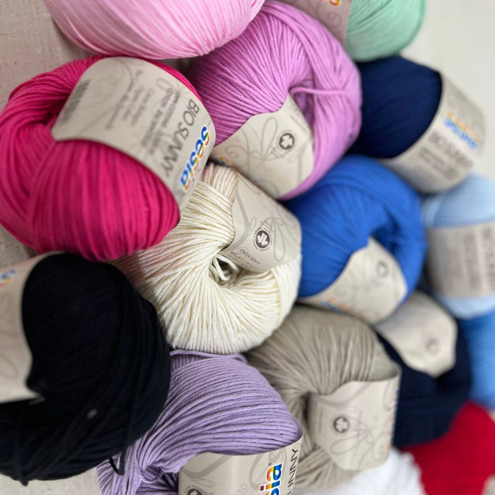 Sesia Bio Sunny - 8ply Cotton-Yarn-Wild and Woolly Yarns