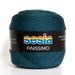 Sesia Finissimo Lace 2ply yarn ball in teal, 100% extrafine merino wool, ideal for delicate lacework and heirloom projects.