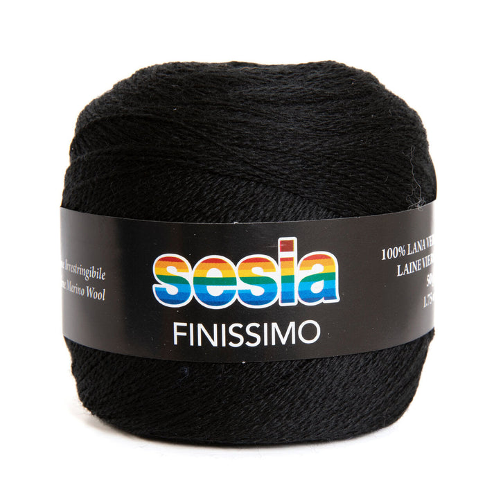 Sesia Finissimo Lace 2ply luxurious extrafine merino wool yarn ball.