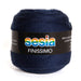 Sesia Finissimo Lace 2ply yarn in rich navy blue, 100% extrafine merino wool, ideal for delicate lacework and elegant shawls.
