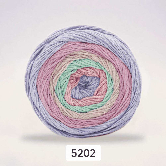 Sesia Iride Cotton - 4Ply-Yarn-Wentworth Distributors-5202 *NEW*-Wild & Woolly Yarns