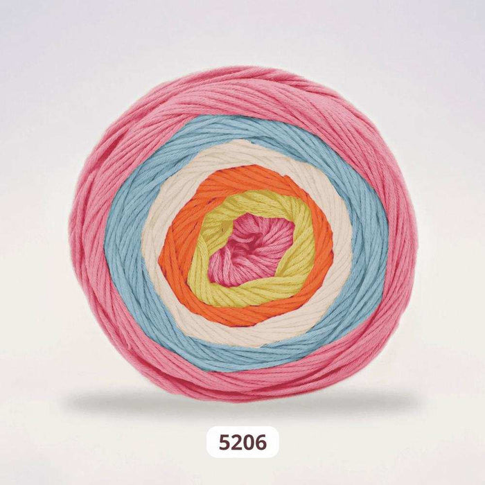 Sesia Iride Cotton - 4Ply-Yarn-Wentworth Distributors-5206 *NEW*-Wild & Woolly Yarns