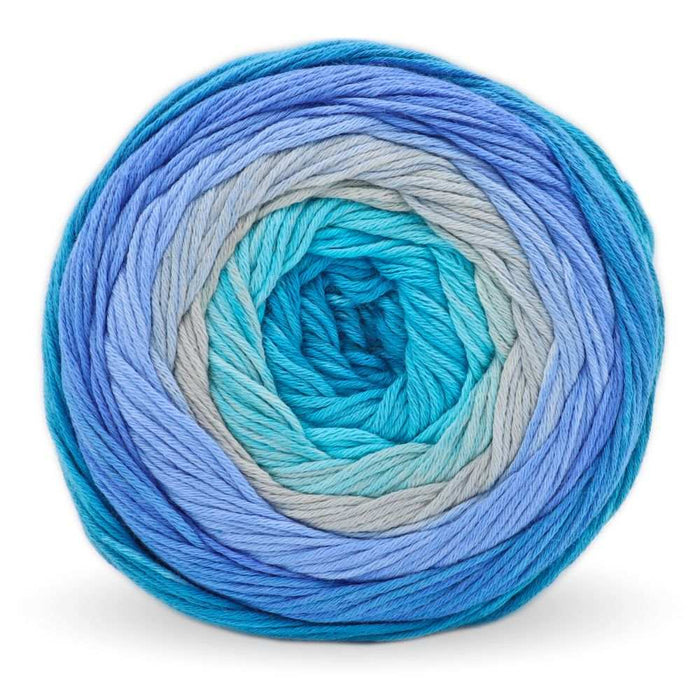 Garter Stitch Ripple Pram Blanket Knit Kit-Needlecraft Kits-Wild & Woolly Yarns-1575-Without Needles-Wild & Woolly Yarns