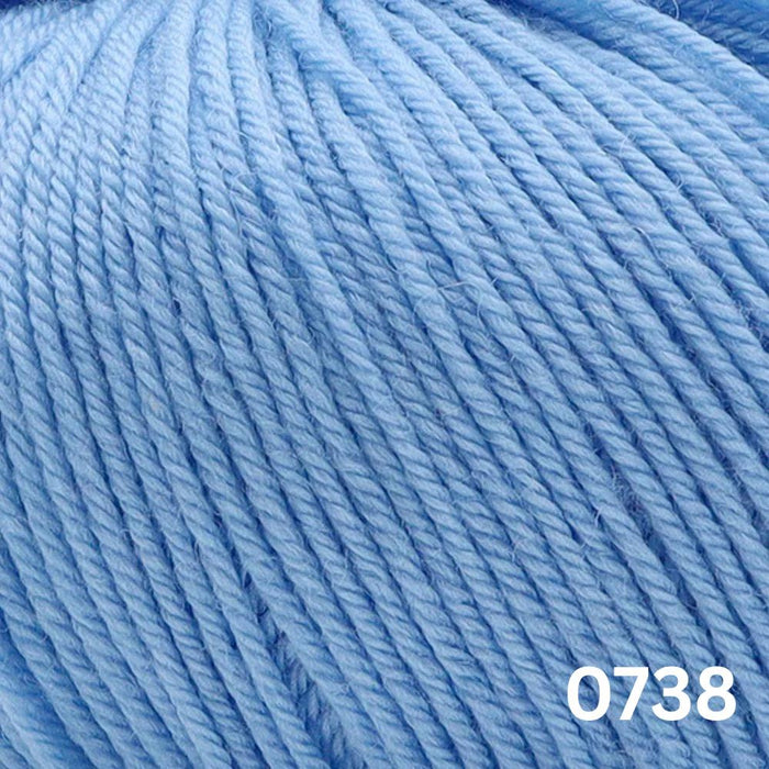 Sesia Mistral - 4ply Merino-Yarn-Wentworth Distributors-Azzurro (0738)-Wild & Woolly Yarns