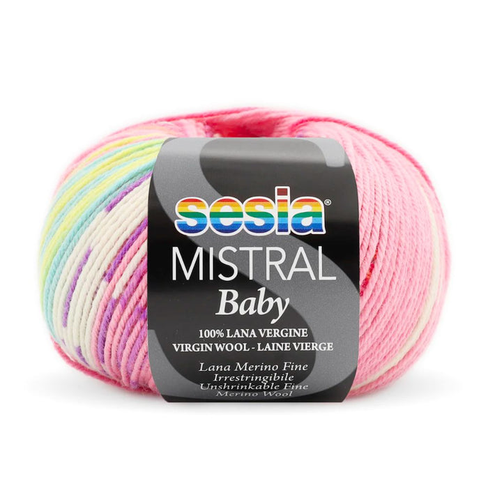 Sesia Mistral Baby Print Merino - 4ply-Yarn-Wild and Woolly Yarns