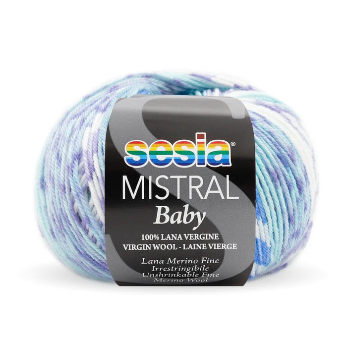 Sesia Mistral Baby Print Merino - 4ply-Yarn-Wentworth Distributors-Cameo (3443)-Wild & Woolly Yarns