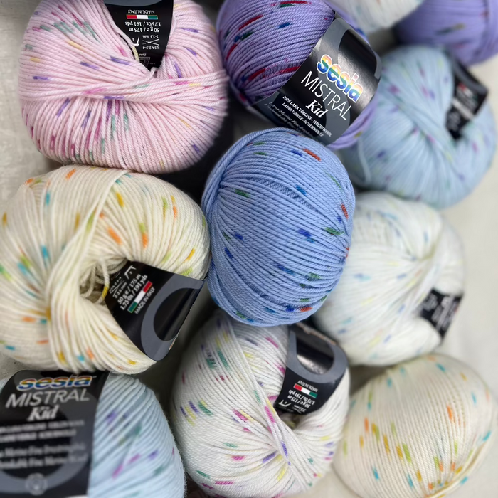 Sesia Mistral Kid - 4ply Merino-Yarn-Wild and Woolly Yarns