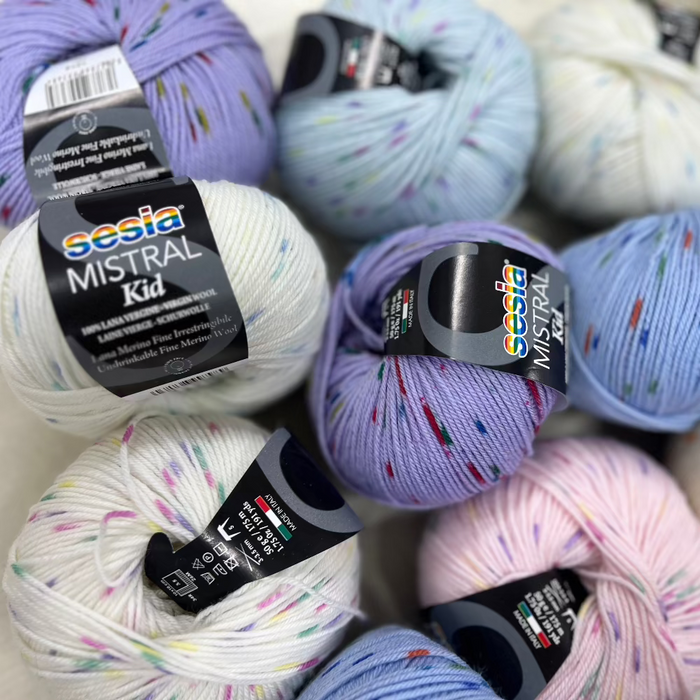 Sesia Mistral Kid - 4ply Merino-Yarn-Wild and Woolly Yarns