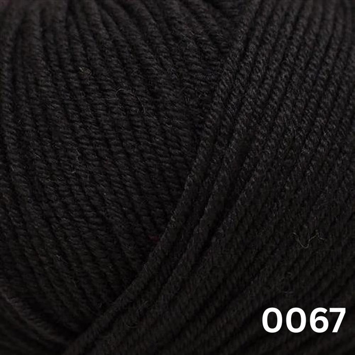 Sesia Nordica Italian Merino - 8ply-Yarn-Wentworth Distributors-Jet (0067)-Wild & Woolly Yarns