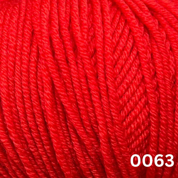 Sesia Nordica Italian Merino - 8ply-Yarn-Wentworth Distributors-Red (0063)-Wild & Woolly Yarns