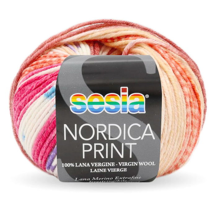 Sesia Nordica Prints - 8ply Italian Merino-Yarn-Wild and Woolly Yarns