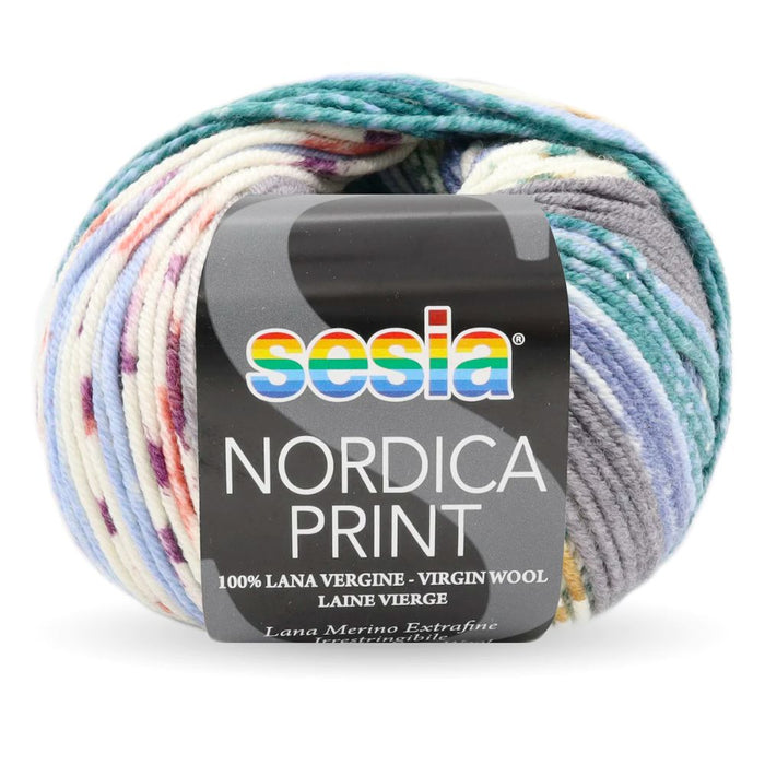 Sesia Nordica Prints - 8ply Italian Merino-Yarn-Wild and Woolly Yarns