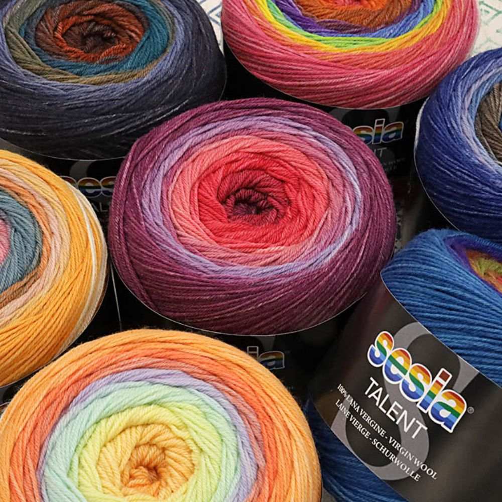 Sesia Talent - 4Ply Merino-Yarn-Wentworth Distributors-Fuchsia (4677)-Wild & Woolly Yarns