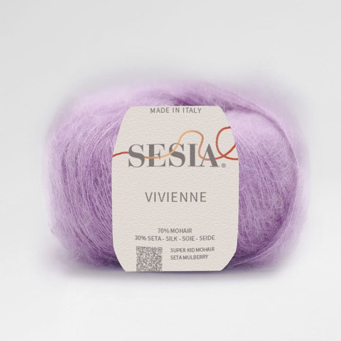 Sesia Vivienne 2Ply Silk Mohair-Yarn-Wentworth Distributors-4699-Wild & Woolly Yarns