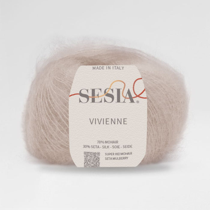 Sesia Vivienne 2Ply Silk Mohair-Yarn-Wentworth Distributors-Sacco (0349)-Wild & Woolly Yarns