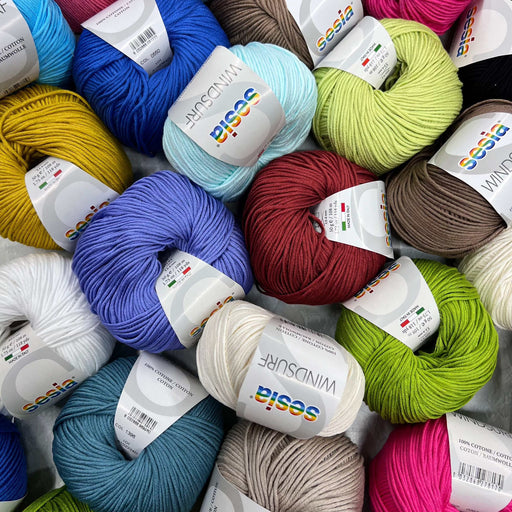 Sesia Windsurf Mercerised Cotton - 8Ply-Yarn-Wild and Woolly Yarns