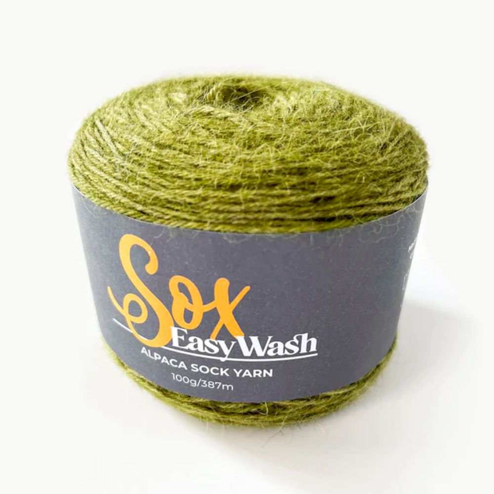 Sox EasyWash - 4Ply-Yarn-Alpaca Yarns-Forest Green (906)-Wild & Woolly Yarns