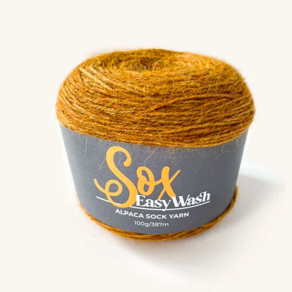 Sox EasyWash - 4Ply-Yarn-Alpaca Yarns-Tan (0909)-Wild & Woolly Yarns
