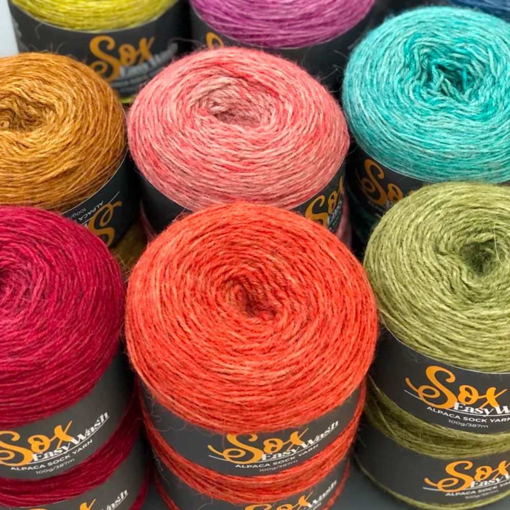 Sox EasyWash - 4Ply-Yarn-Alpaca Yarns-Tan (0909)-Wild & Woolly Yarns