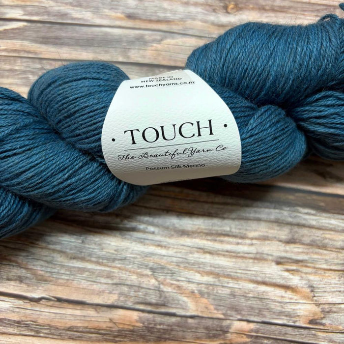Touch Yarns Possum, Merino, Silk Ultrafine 8ply-Yarn-Touch Yarns-Ink-Wild & Woolly Yarns