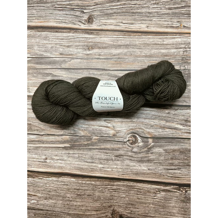 Touch Yarns Possum, Merino, Silk Ultrafine 8ply-Yarn-Touch Yarns-Ink-Wild & Woolly Yarns