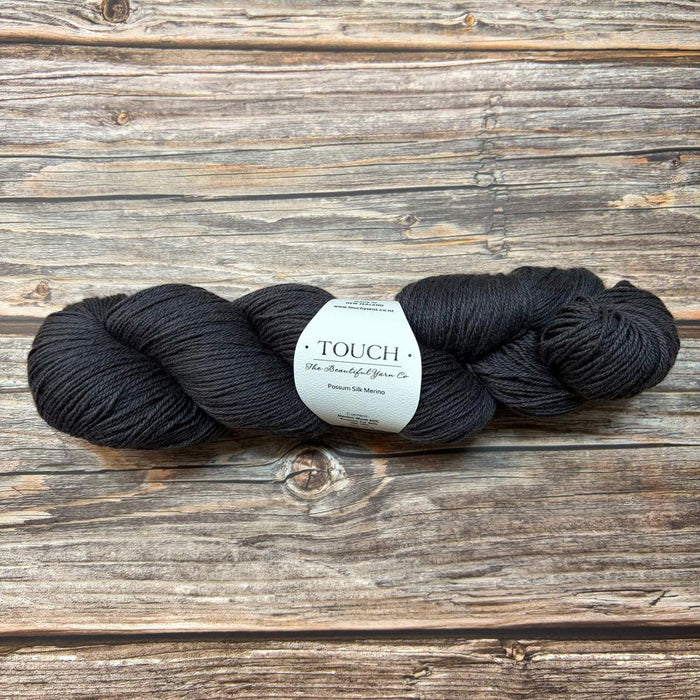 Touch Yarns Possum, Merino, Silk Ultrafine 8ply-Yarn-Touch Yarns-Ink-Wild & Woolly Yarns