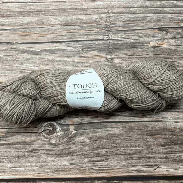 Touch Yarns Possum, Merino, Silk Ultrafine 8ply-Yarn-Touch Yarns-Ink-Wild & Woolly Yarns
