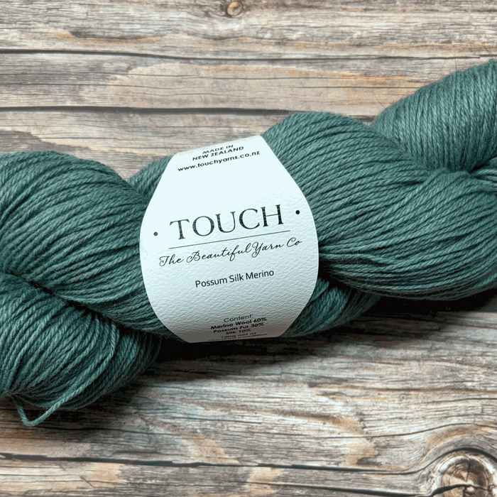 Touch Yarns Possum, Merino, Silk Ultrafine 8ply-Yarn-Touch Yarns-Ink-Wild & Woolly Yarns