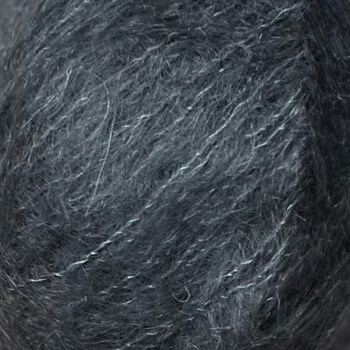 Whisper Mohair Silk – 8Ply-Yarn-Alpaca Yarns-Charcoal (002)-Wild & Woolly Yarns