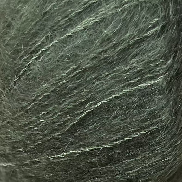 Whisper Mohair Silk – 8Ply-Yarn-Alpaca Yarns-Deep Olive (665)-Wild & Woolly Yarns