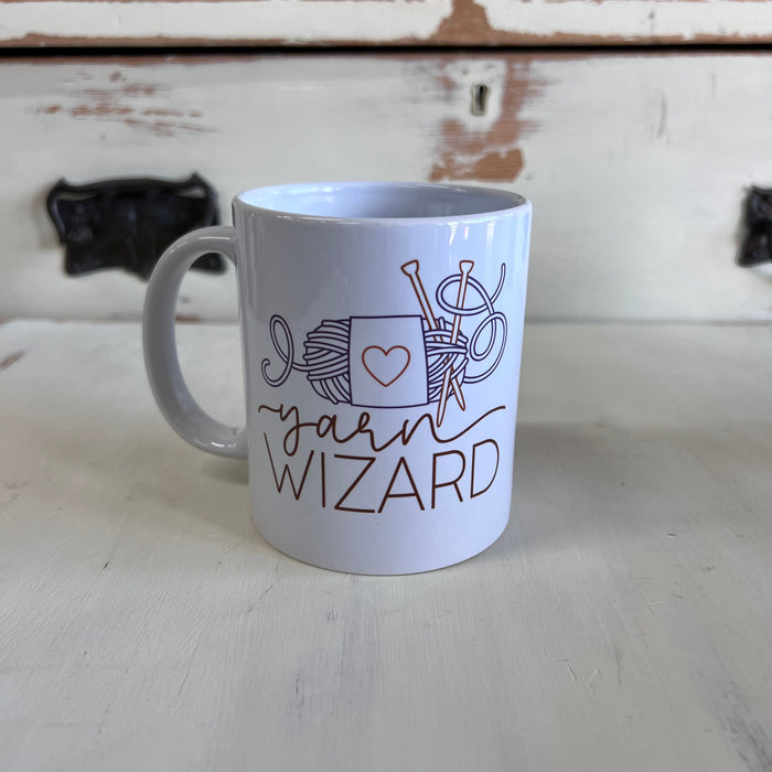 Yarn Wizard Coffee Mug-Wild and Woolly Yarns