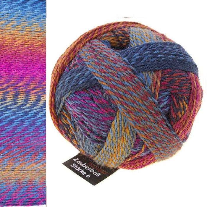 Zauberball Crazy Sock Yarn - 4Ply-Yarn-Alpaca Yarns-Fohnlage (2427)-Wild & Woolly Yarns