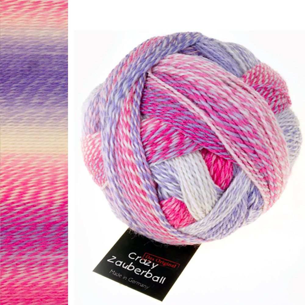 Zauberball Crazy Sock Yarn - 4Ply-Yarn-Alpaca Yarns-Cloud No. 8 (2254)-Wild & Woolly Yarns