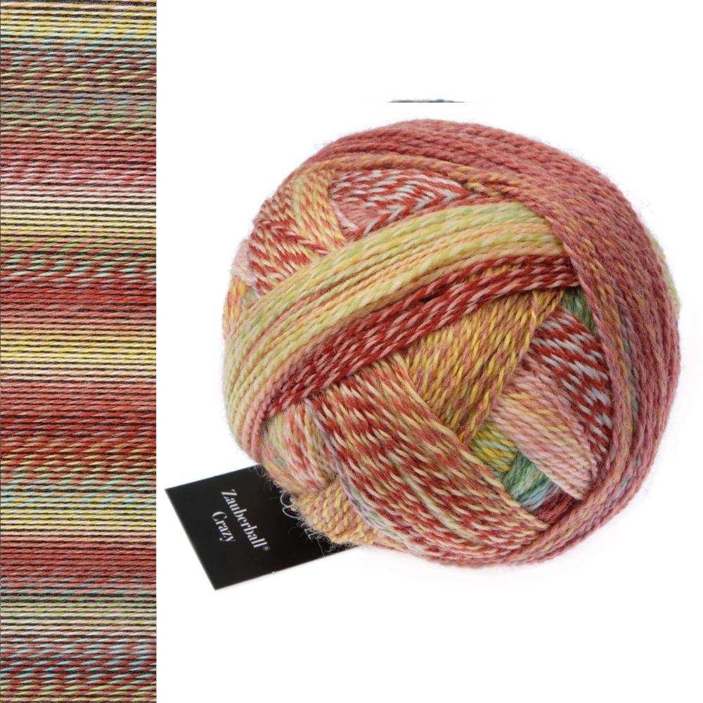 Zauberball Crazy Sock Yarn - 4Ply-Yarn-Alpaca Yarns-Early Autumn (2545)-Wild & Woolly Yarns