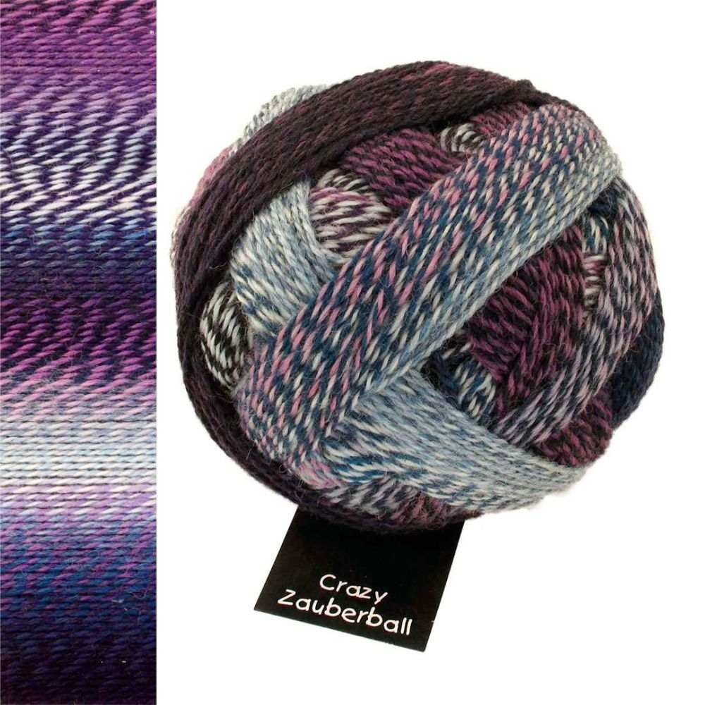Zauberball Crazy Sock Yarn - 4Ply-Yarn-Alpaca Yarns-Lilac Scent (1699)-Wild & Woolly Yarns