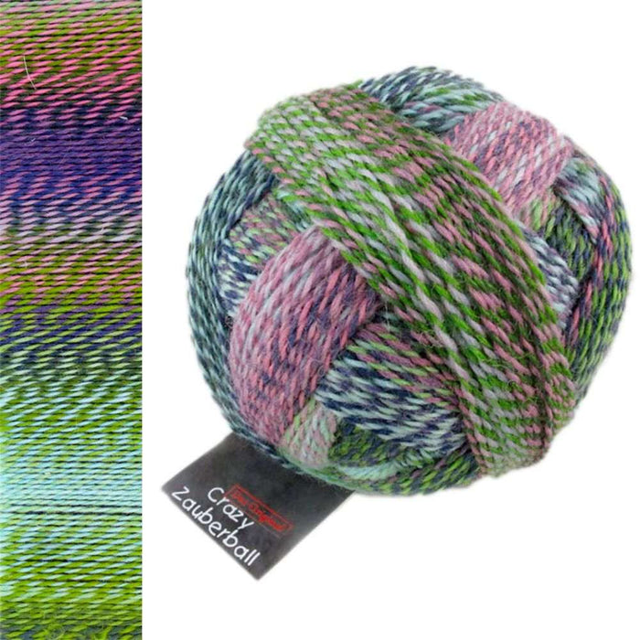 Zauberball Crazy Sock Yarn - 4Ply-Yarn-Wild and Woolly Yarns