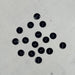 Agoya Shell Buttons - Black (15mm)-buttons-Trendy Trims-Wild & Woolly Yarns