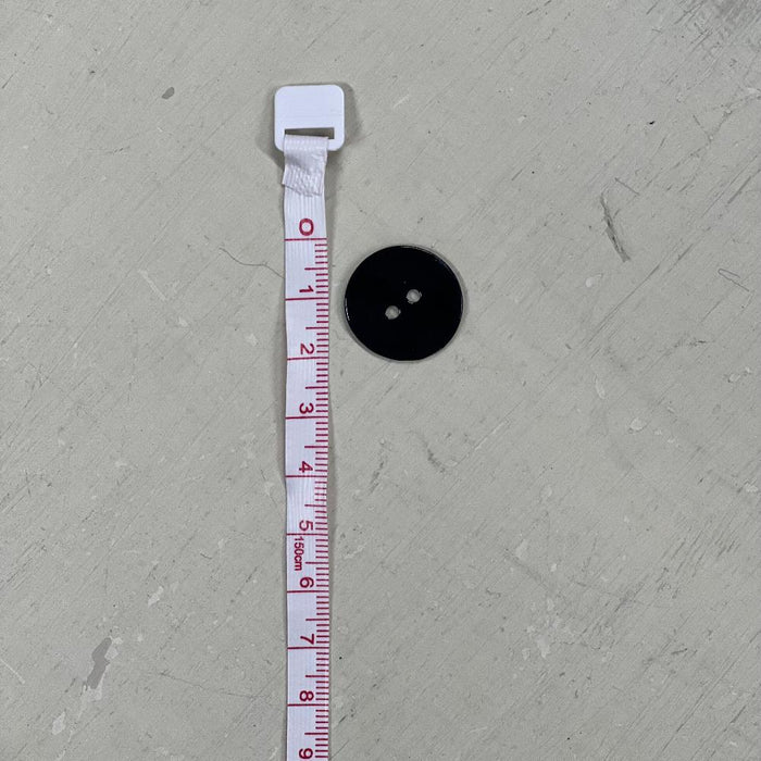Agoya Shell Buttons - Black (20.5mm)