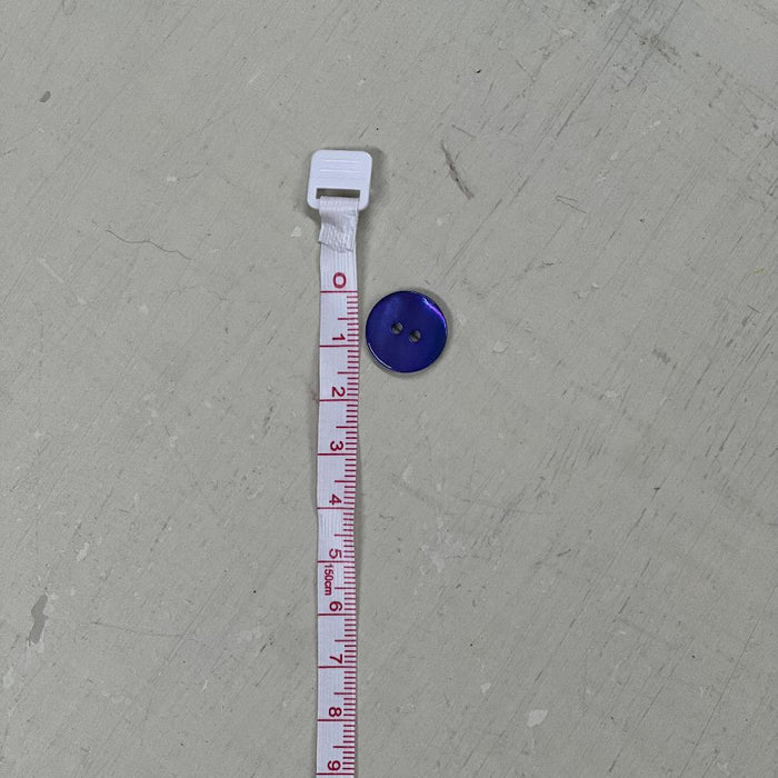 Agoya Shell Buttons - Purple (15mm)-buttons-Wild and Woolly Yarns